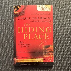 The Hiding Place Book - Red Cover